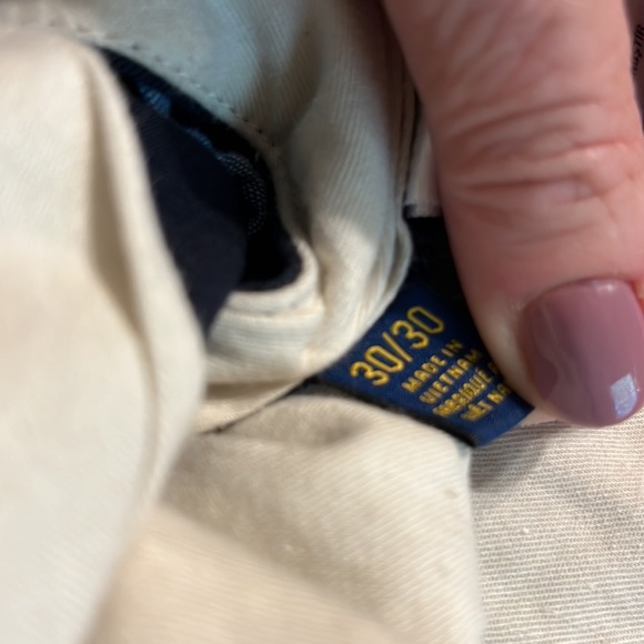 NWT NWT Mens Navy blue pants by Polo Ralph Lauren. Size 30 x 30. Classic Fit - Picture 11 of 11